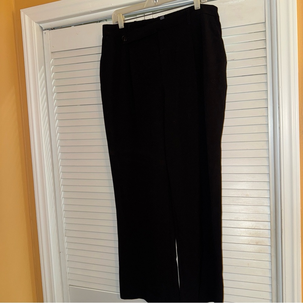 Jules & Leopold Men's Elegant Black Dress Pants